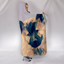 Load image into Gallery viewer, Akita Dog Vector Art Print Hooded Blanket-Free Shipping