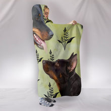 Load image into Gallery viewer, Beauceron dog Print Hooded Blanket-Free Shipping
