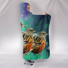 Load image into Gallery viewer, Accentor Bird Print Hooded Blanket-Free Shipping