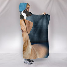 Load image into Gallery viewer, American Staffordshire Terrier Print Hooded Blanket-Free Shipping