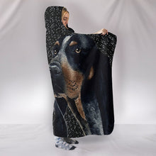 Load image into Gallery viewer, Amazing Bluetick Coonhound Dog Print Hooded Blanket-Free Shipping