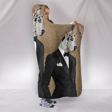 Load image into Gallery viewer, Amazing Great Dane Dog Print Hooded Blanket-Free Shipping