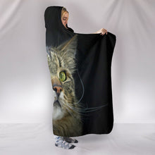 Load image into Gallery viewer, Amazing Norwegian Forest Print Hooded Blanket-Free Shipping