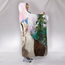 Load image into Gallery viewer, American Bulldog Print Hooded Blanket-Free Shipping