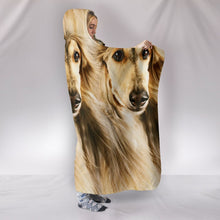 Load image into Gallery viewer, Amazing Afghan Hound Dog Print Hooded Blanket-Free Shipping