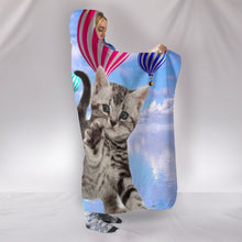 Load image into Gallery viewer, American Shorthair Cat Print Hooded Blanket-Free Shipping