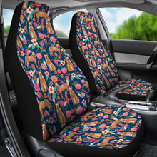 Load image into Gallery viewer, Australian Cattle Dog Floral Print Car Seat Covers-Free Shippingd