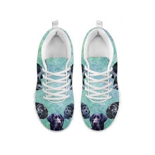 Load image into Gallery viewer, Amazing Black Labrador Painting Print Running Shoes For Women-Free Shipping-For 24 Hours Only