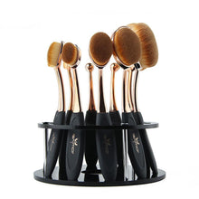 Load image into Gallery viewer, 10 PIECE OVAL BRUSH SET