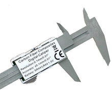 Load image into Gallery viewer, 1 PC New 0-150mm 6inch LCD Digital Electronic Carbon Fiber Vernier Caliper Gauge Micrometer Measuring Tool VEP33